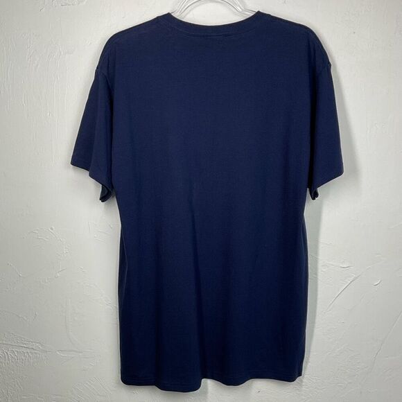 Fruit of the Loom Dark Blue New York Giants T-Shirt Large - Picture 3 of 5